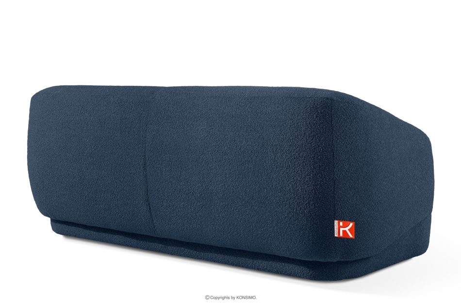 VIRA Boucle-Sofa im Japandi-Stil marineblau marineblau - Foto 3