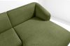 VIRA Ecksofa für das Wohnzimmer Chenille-Stoff rechts oliv oliv - Foto 7