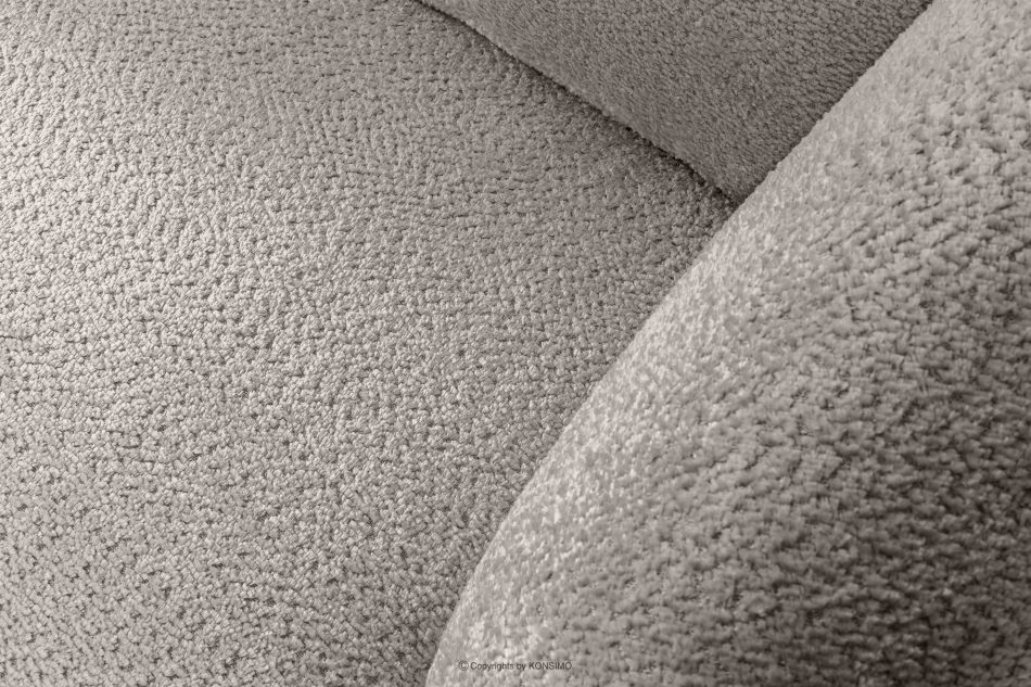 VIRA Ecksofa für das Wohnzimmer Chenille-Stoff rechts kühles Braun kühles braun - Foto 4