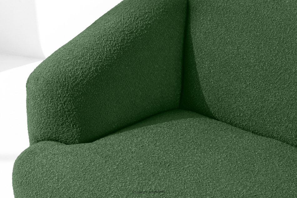 VIRA Ecksofa Boucle im Japandi-Stil rechts grün grün - Foto 7