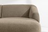 VIRA Ecksofa Japandi Bouclé-Stoff rechts beige beige - Foto 6