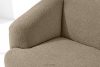 VIRA Ecksofa Japandi Bouclé-Stoff rechts beige beige - Foto 8