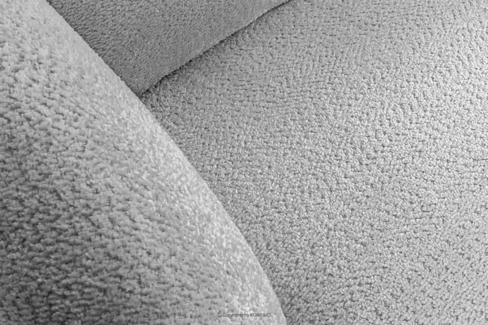 VIRA Ecksofa für das Wohnzimmer Chenille-Stoff links grau grau - Foto 4