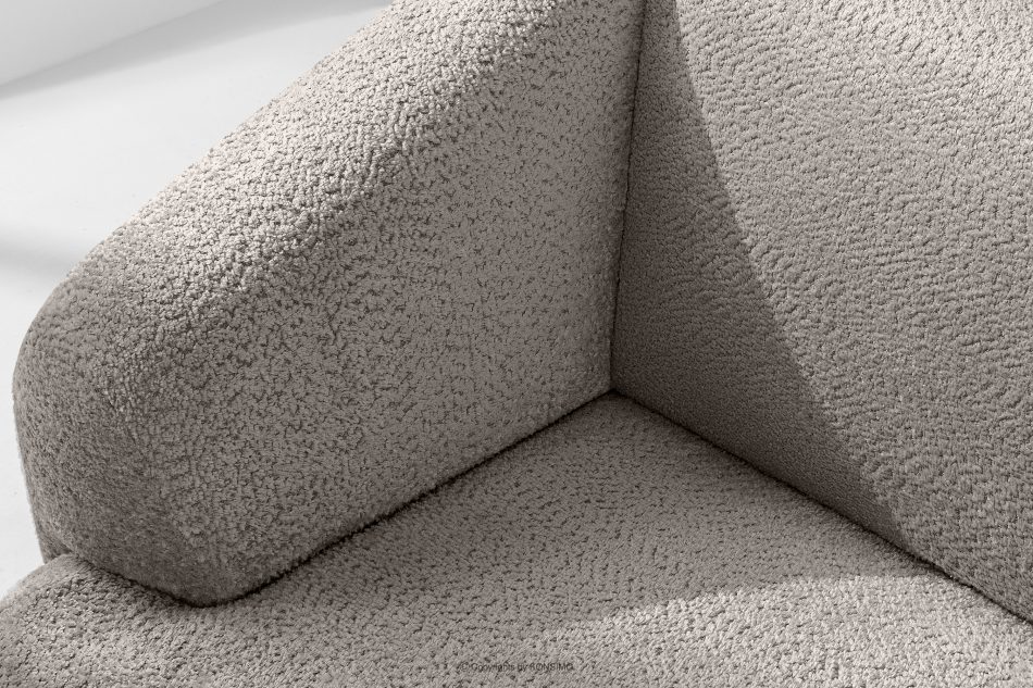 VIRA Ecksofa für das Wohnzimmer Chenille-Stoff links kühles Braun kühles braun - Foto 7