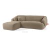 VIRA Ecksofa Japandi Bouclé-Stoff links beige beige - Foto 3