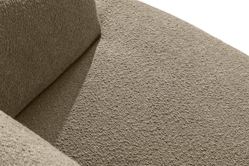 VIRA Ecksofa Japandi Bouclé-Stoff links beige beige - Foto 4