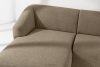 VIRA Ecksofa Japandi Bouclé-Stoff links beige beige - Foto 7