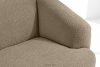 VIRA Ecksofa Japandi Bouclé-Stoff links beige beige - Foto 8