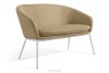 SOLIS Gartensofa aus wasserabweisendem Stoff warmbeige/weiß warmbeige/weiß - Foto 3