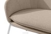 SOLIS Gartensofa aus wasserabweisendem Stoff hellbraun/weiß hellbraun/weiß - Foto 5