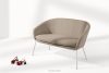 SOLIS Gartensofa aus wasserabweisendem Stoff hellbraun/weiß hellbraun/weiß - Foto 2