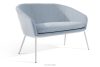 SOLIS Gartensofa aus wasserabweisendem Stoff hellblau/weiß hellblau/weiß - Foto 3