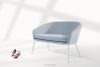 SOLIS Gartensofa aus wasserabweisendem Stoff hellblau/weiß hellblau/weiß - Foto 2