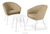 SOLIS Gartenstühle mit Tisch warmbeige/weiß warmbeige/weiß - Foto 1