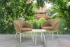 SOLIS Gartenstühle mit Tisch warmbeige/weiß warmbeige/weiß - Foto 2