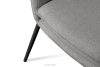 SOLIS Gartenstuhl aus wasserabweisendem Stoff grau/schwarz grau/schwarz - Foto 8