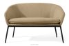 SOLIS Gartenmöbel-Set aus wasserabweisendem Stoff warmbeige/schwarz warm beige/schwarz - Foto 3