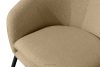 SOLIS Gartenmöbel-Set aus wasserabweisendem Stoff warmbeige/schwarz warm beige/schwarz - Foto 9