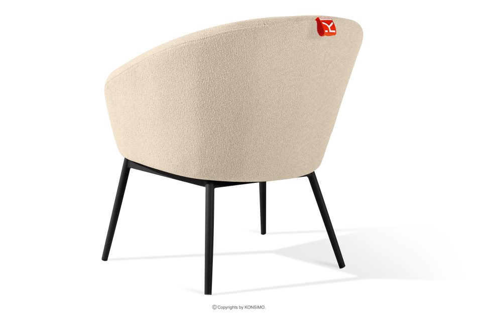 SOLIS Gartenmöbelgarnitur cremefarben/schwarz cremefarben/schwarz - Foto 7