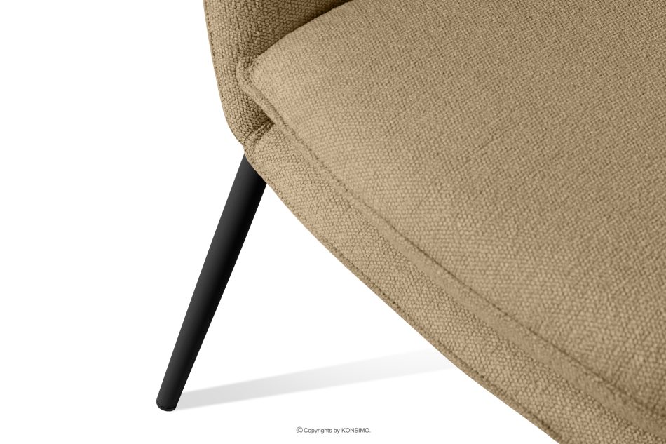 SOLIS Gartenmöbel Sessel und Tisch warmbeige/schwarz warmbeige/schwarz - Foto 8