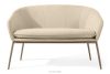 SOLIS Gartensofa aus wasserabweisendem Stoff cremefarben/beige cremefarben/beige - Foto 1