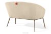 SOLIS Gartensofa aus wasserabweisendem Stoff cremefarben/beige cremefarben/beige - Foto 4
