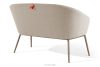 SOLIS Gartensofa aus wasserabweisendem Stoff weiß/beige weiß/beige - Foto 4