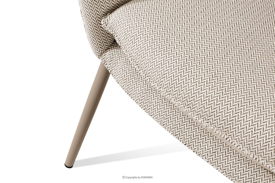 SOLIS Gartensofa aus wasserabweisendem Stoff weiß/beige weiß/beige - Foto 7