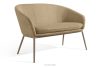 SOLIS Gartensofa aus wasserabweisendem Stoff warmbeige/beige warmbeige/beige - Foto 3