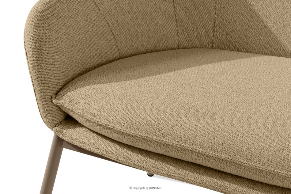 SOLIS Gartensofa aus wasserabweisendem Stoff warmbeige/beige warmbeige/beige - Foto 4