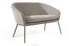 SOLIS Gartensofa aus wasserabweisendem Stoff braun/weiß/beige braun/weiß/beige - Foto 3