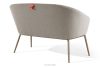 SOLIS Gartensofa aus wasserabweisendem Stoff braun/weiß/beige braun/weiß/beige - Foto 4