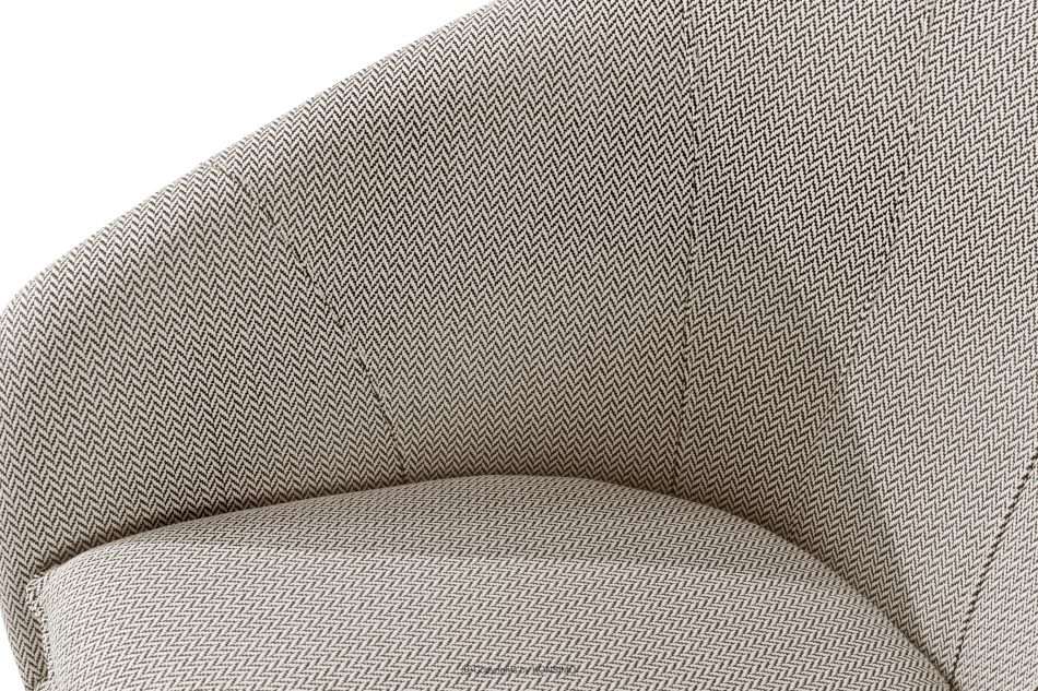 SOLIS Gartensofa aus wasserabweisendem Stoff braun/weiß/beige braun/weiß/beige - Foto 5