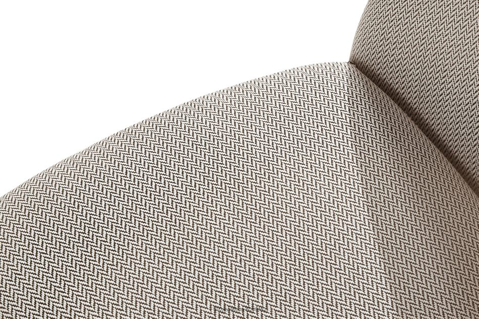 SOLIS Gartensofa aus wasserabweisendem Stoff braun/weiß/beige braun/weiß/beige - Foto 6