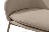 SOLIS Gartensofa aus wasserabweisendem Stoff hellbraun/beige hellbraun/beige - Foto 5