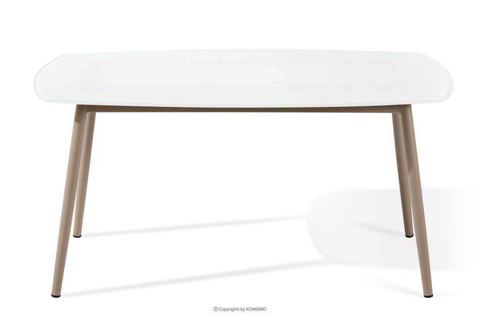 SOLIS Gartenmöbel-Set aus wasserabweisendem Stoff braun/weiß/beige braun/weiß/beige - Foto 12