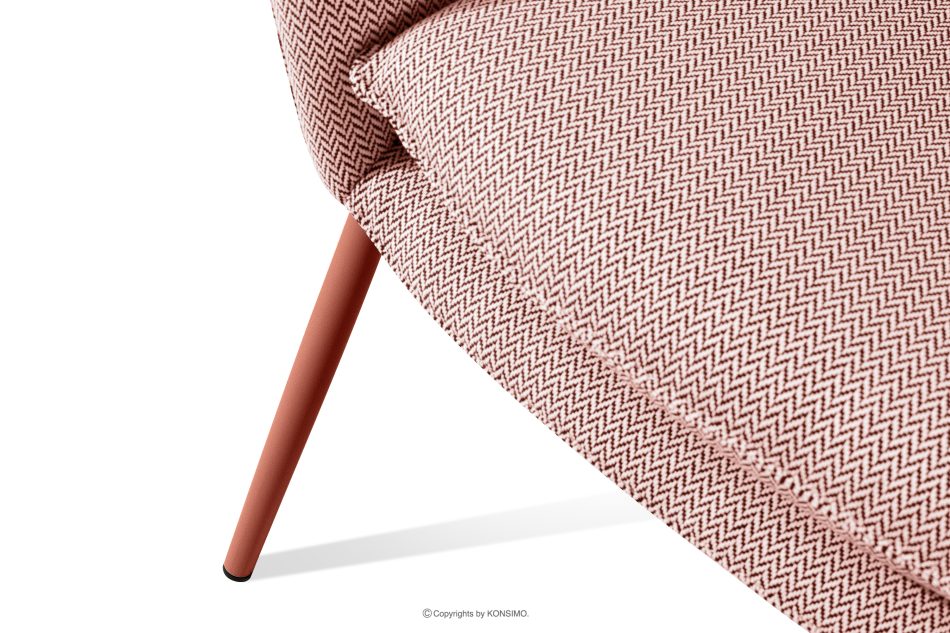 SOLIS Gartensofa aus wasserabweisendem Stoff in Bordeauxrot/Weiß/Rot burgunderrot/weiß/rot - Foto 7