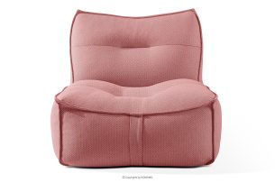 LOVIA, https://konsimo.de/kollektion/lovia/ Bequemer Gartensessel aus Outdoor-Gewebestoff rot/weiß rot/weiß - Foto