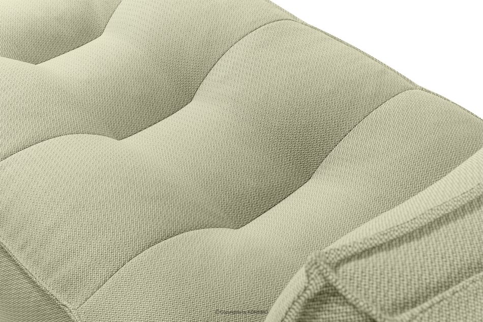 LOVIA Weiche Gartenliege aus Outdoor-Gewebestoff hellgrün/weiß hellgrün/weiß - Foto 6