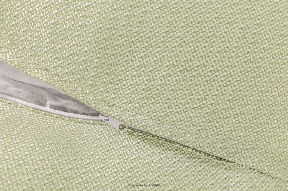 LOVIA Weiche Gartenliege aus Outdoor-Gewebestoff hellgrün/weiß hellgrün/weiß - Foto 11