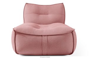 LOVIA, https://konsimo.de/kollektion/lovia/ Bequeme Gartenliege aus Outdoor-Gewebestoff rot/weiß rot/weiß - Foto