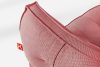 LOVIA Bequeme Gartenliege aus Outdoor-Gewebestoff rot/weiß rot/weiß - Foto 6