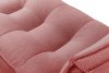 LOVIA Bequeme Gartenliege aus Outdoor-Gewebestoff rot/weiß rot/weiß - Foto 7