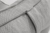 LOVIA Weiche Gartenliege aus gewebtem Outdoor-Stoff, 2-tlg., dunkelgrau/weiß dunkelgrau/weiß - Foto 9