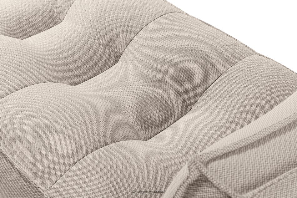 LOVIA Weiche Gartenliege aus gewebtem Outdoor-Stoff, 2-tlg., dunkelbeige/weiß dunkelbeige/weiß - Foto 7