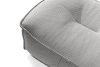 LOVIA Gartenmöbel-Set Sessel, Sofa und Sitzhocker aus Outdoor-Gewebestoff dunkelgrau/weiß dunkelgrau/weiß - Foto 18