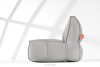 LOVIA Gartenmöbel-Set Sessel, Sofa und Sitzhocker aus Outdoor-Gewebestoff dunkelgrau/weiß dunkelgrau/weiß - Foto 33