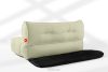LOVIA Gartenmöbel-Set Sessel, Sofa und Sitzhocker aus Outdoor-Gewebestoff hellgrün/weiß hellgrün/weiß - Foto 27