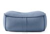 LOVIA Gartenmöbel-Set Sofa, Sessel, Sitzhocker aus Outdoor-Gewebestoff marineblau/weiß marineblau/weiß - Foto 16