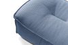 LOVIA Gartenmöbel-Set Sofa, Sessel, Sitzhocker aus Outdoor-Gewebestoff marineblau/weiß marineblau/weiß - Foto 18